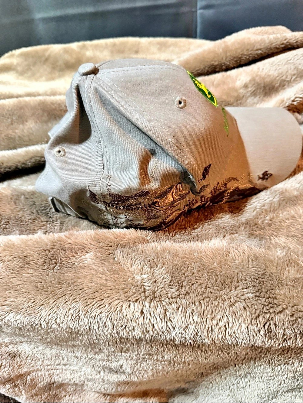 John Deere Wildlife Series Embroidered Hat Brown